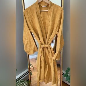 Parachute Cloud Cotton Robe, Amber, Medium